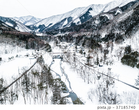冬の湯西川温泉(栃木県日光) 冬の湯西川温泉(栃木県日光) 37185740