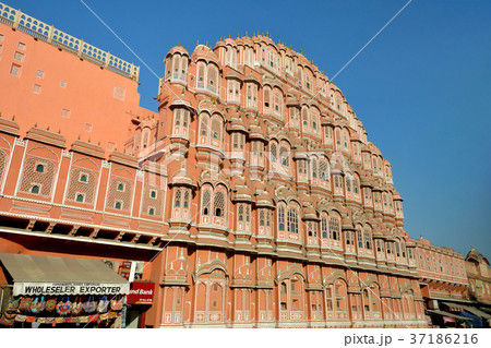 ジャイプール　風の宮殿 37186216
