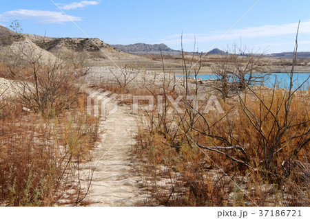 La Pedrera Reservoir in Orihuela. Spain 37186721