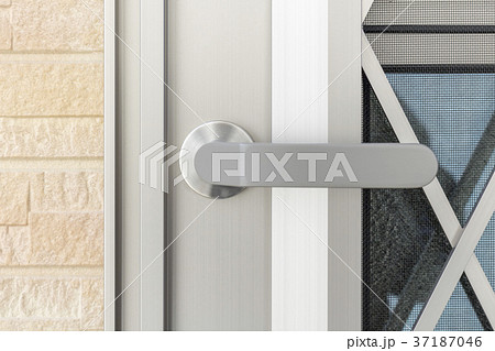 勝手口のドアノブ 37187046