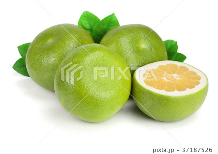 Citrus Sweetie or Pomelit, oroblanco with half and Citrus Sweetie or Pomelit, oroblanco with half and 37187526