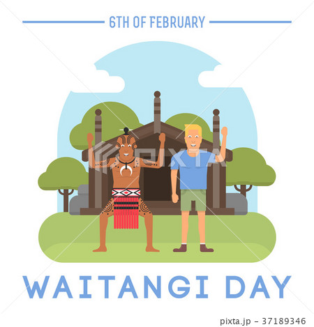 New Zealand Waitangi day topic. 37189346