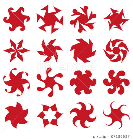 Abstract geometric circular shapes Abstract geometric circular shapes 37189637