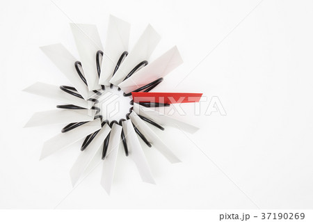 Propeller of white  and color envelopes 37190269