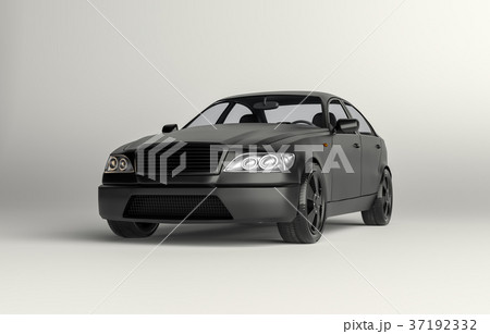 3d illustration of a luxury sports car 37192332