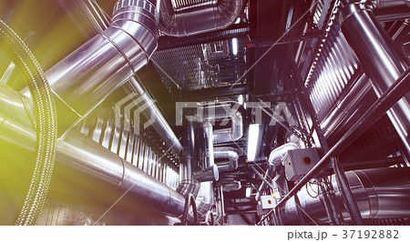 Industrial zone, Steel pipelines and equipment 37192882