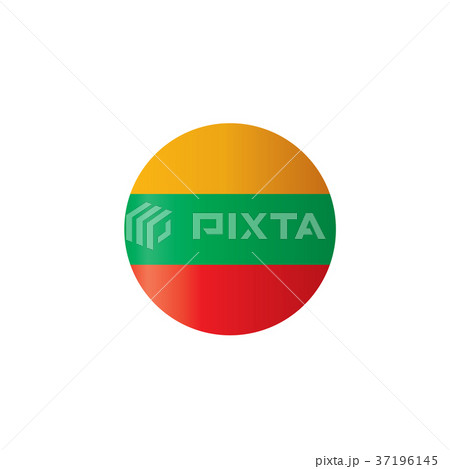 Lithuania flag, vector illustration Lithuania flag, vector illustration 37196145