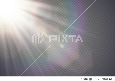 Vector transparent sunlight special lens flare 37196838