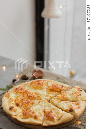 Khachapuri - traditional Georgian bread. Homemade 37197283