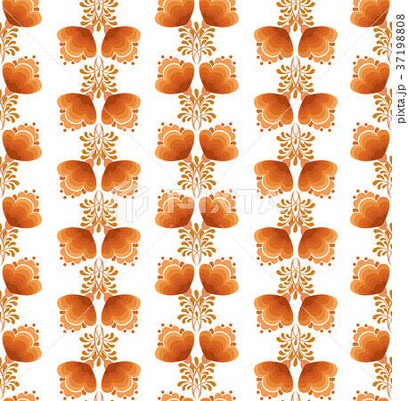 Flower seamless pattern. Abstract floral ornament Flower seamless pattern. Abstract floral ornament 37198808
