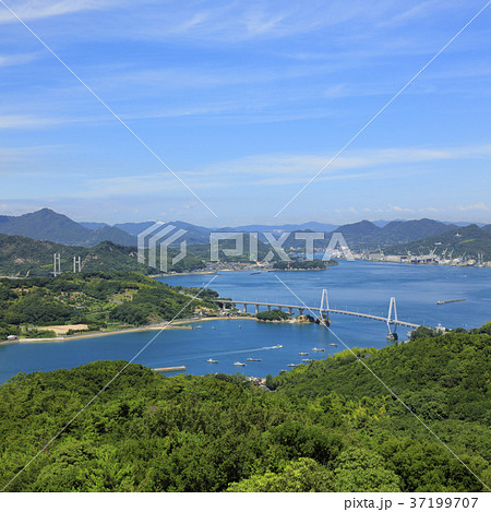 ゆめしま海道（ 久司山展望台から ） 37199707