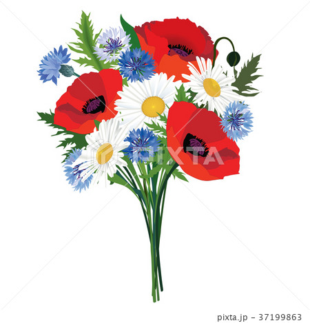 Floral background. Flower bouquet greeting card Floral background. Flower bouquet greeting card 37199863
