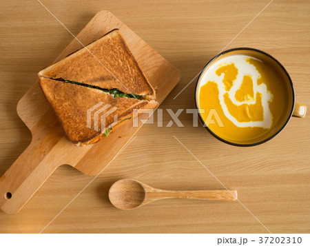 ホットサンド スープ ホットサンド スープ 37202310