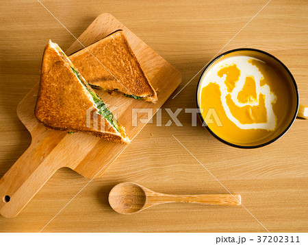 ホットサンド　スープ 37202311