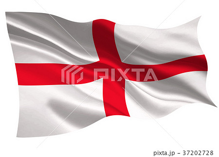 イングランド 国旗 旗 アイコンのイラスト素材