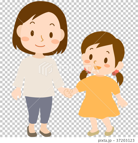 Parent and child - Stock Illustration [37203123] - PIXTA