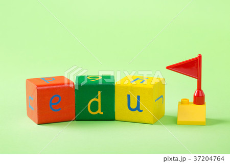 RF photo - Education object. study for chidrens. numbers, words of Korean, words of English, bricks 028 37204764