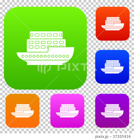 Large passenger ship set collection Large passenger ship set collection 37205916