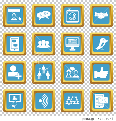 Social network icons azure Social network icons azure 37205971