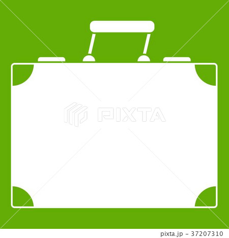 Travel bag icon green Travel bag icon green 37207310
