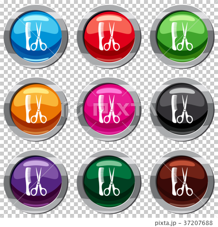 Scissors and comb set 9 collection Scissors and comb set 9 collection 37207688