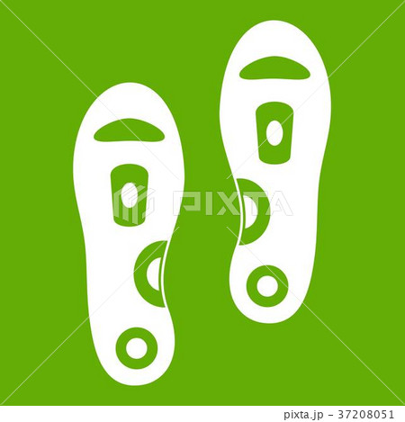 Orthopedic insoles icon green Orthopedic insoles icon green 37208051