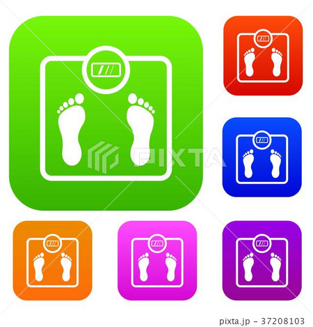 Floor scales set collection Floor scales set collection 37208103