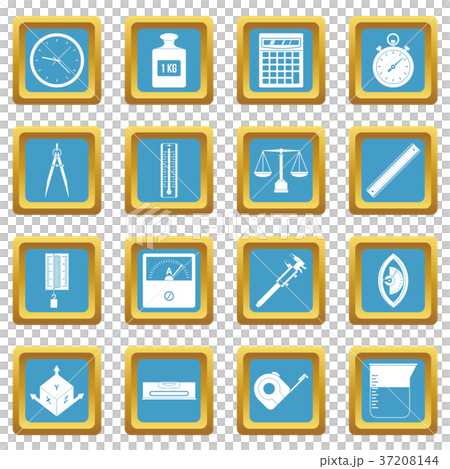 Measure precision icons azure Measure precision icons azure 37208144