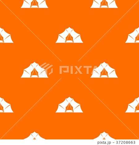 Hiking and camping tent pattern seamless 37208663