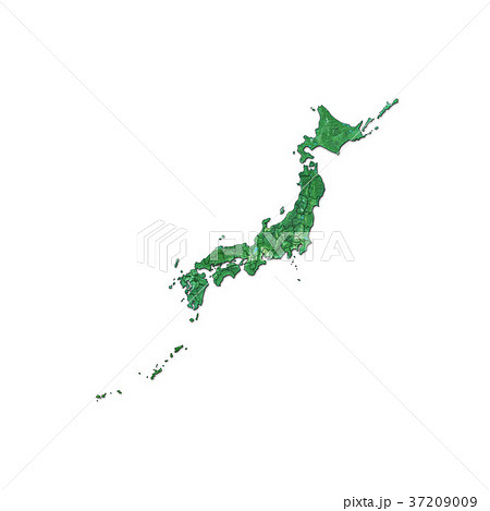 緑の日本地図 緑の日本地図 37209009