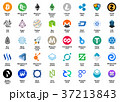 主要仮想通貨アイコンセット/ カラー (ビットコイン・イーサリアム・アルトコイン etc.) 主要仮想通貨アイコンセット/ カラー (ビットコイン・イーサリアム・アルトコイン etc.) 37213843
