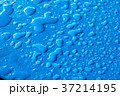 Water drops on blue background 37214195