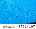 Water drops on blue background 37214197