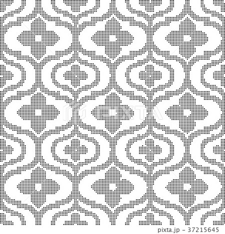 Half tone seamless retro pattern background Half tone seamless retro pattern background 37215645