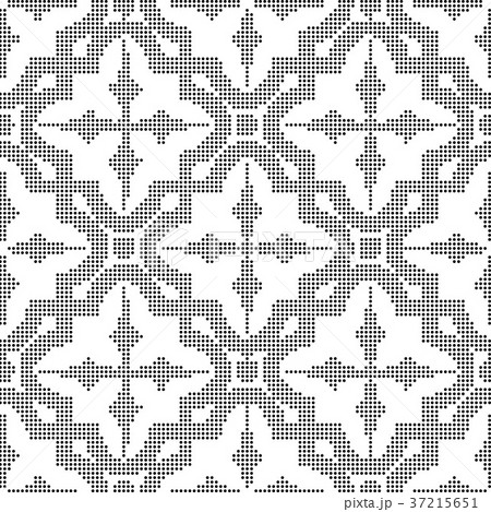 Half tone seamless retro pattern background 37215651