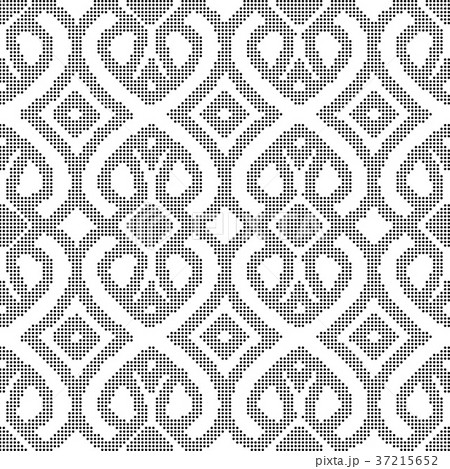 Half tone seamless retro pattern background 37215652
