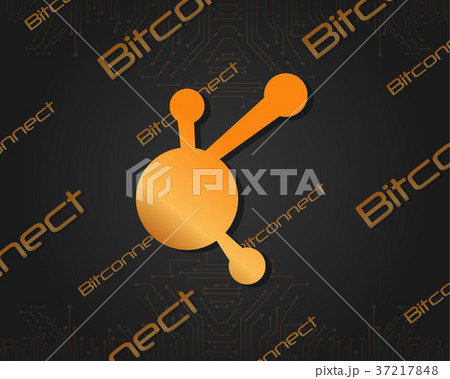 Bit connect bitcoin blockchain background 37217848