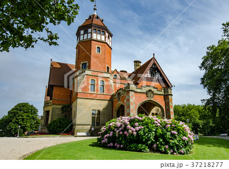 A view of Miramar palace in summer A view of Miramar palace in summer 37218277