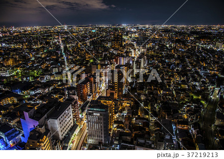 キャロットタワー　夜景 37219213