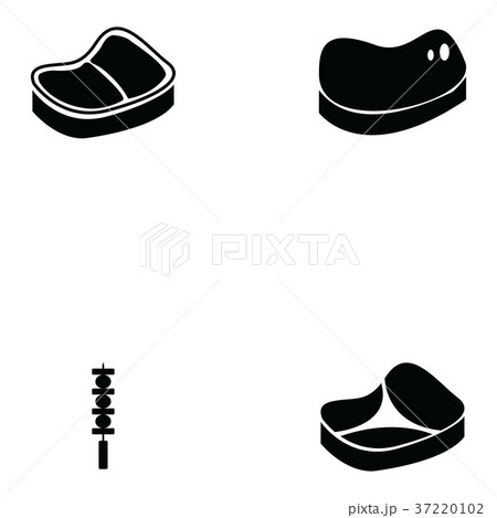 beef icon set 37220102
