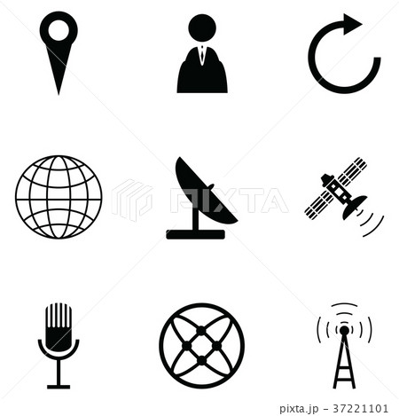 internet icon set 37221101