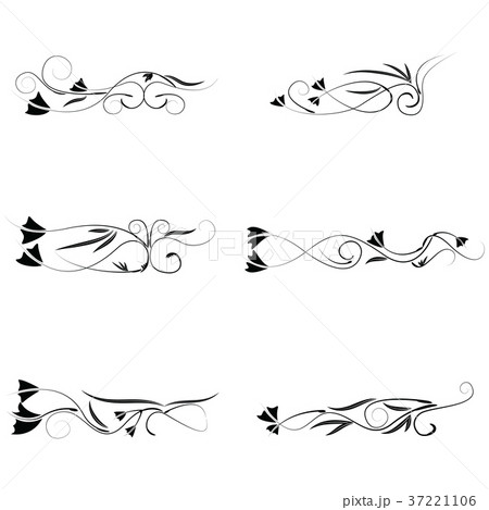 Invitation card with floral pattern 37221106