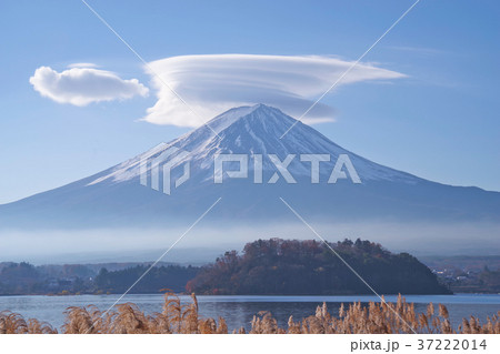 笠雲の富士 笠雲の富士 37222014