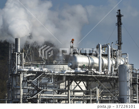 white smoke flowing from heavy industry tube white smoke flowing from heavy industry tube 37226101