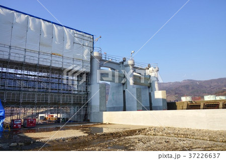 千曲川埴科用水頭首工大工事 千曲川埴科用水頭首工大工事 37226637