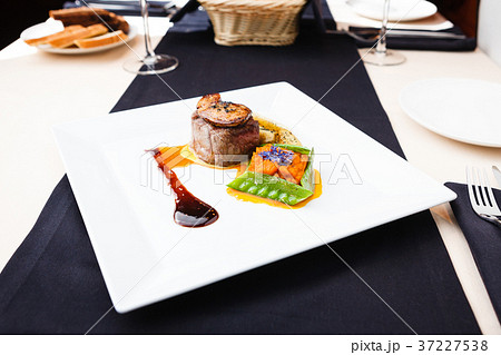 Beef fillet with potato Beef fillet with potato 37227538