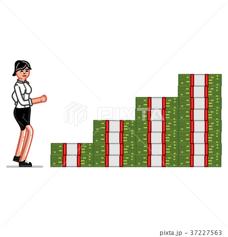 Business woman in shirt Business woman in shirt 37227563