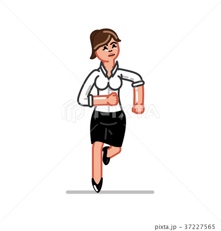 Business woman in skirt Business woman in skirt 37227565