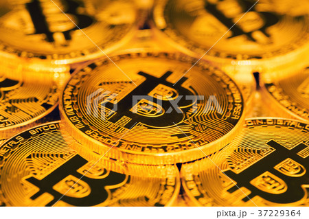 close up of bitcoins close up of bitcoins 37229364