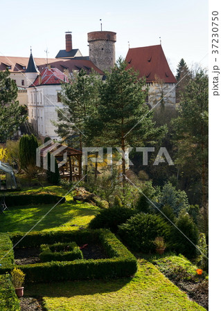 Tower of Kotnov castle, Tabor, Czech Republic Tower of Kotnov castle, Tabor, Czech Republic 37230750